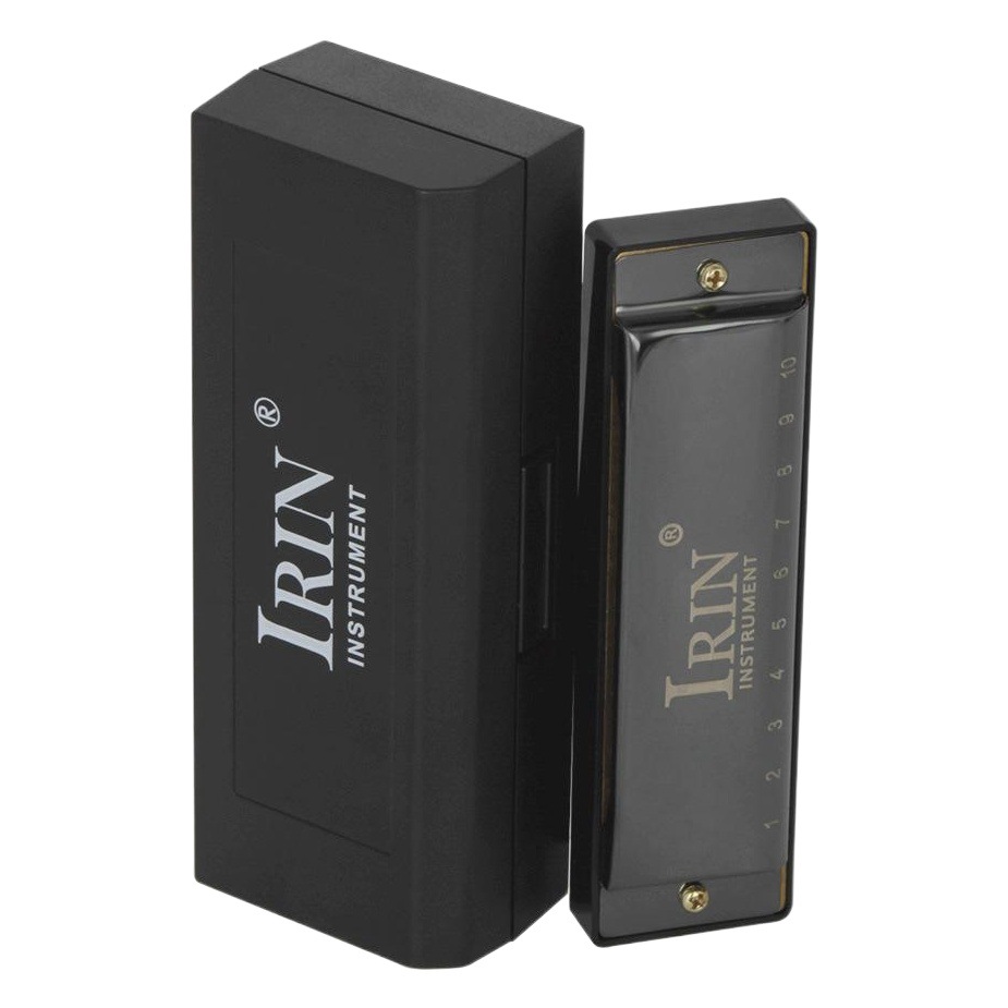 IRIN Ten-hole Blues Harmonica 10-hole 20-tone Harmonica Children Students Beginner Playing Musical Instruments blues Harmonica