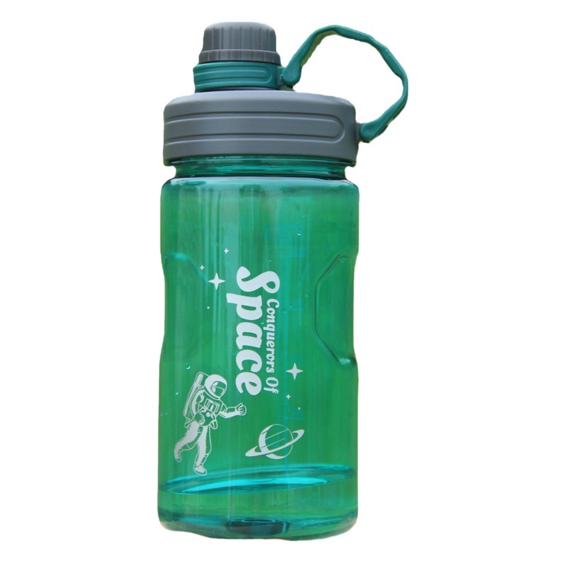 Strict selection of plastic cup outdoor sports portable large capacity water cup kettle straw Internet celebrity student straw cup manufacturer