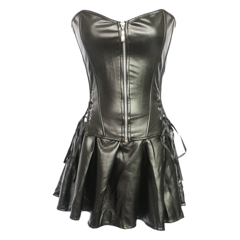 European and American court corset leather shapewear three-piece eBay AliExpress independent station supply a generation of hair