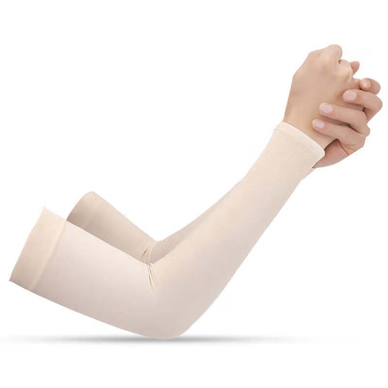 Picture of Ice sleeve women's sunscreen sleeve summer thin riding anti-ultraviolet driving ice sleeve solid color mosquito repellent arm cover wholesale