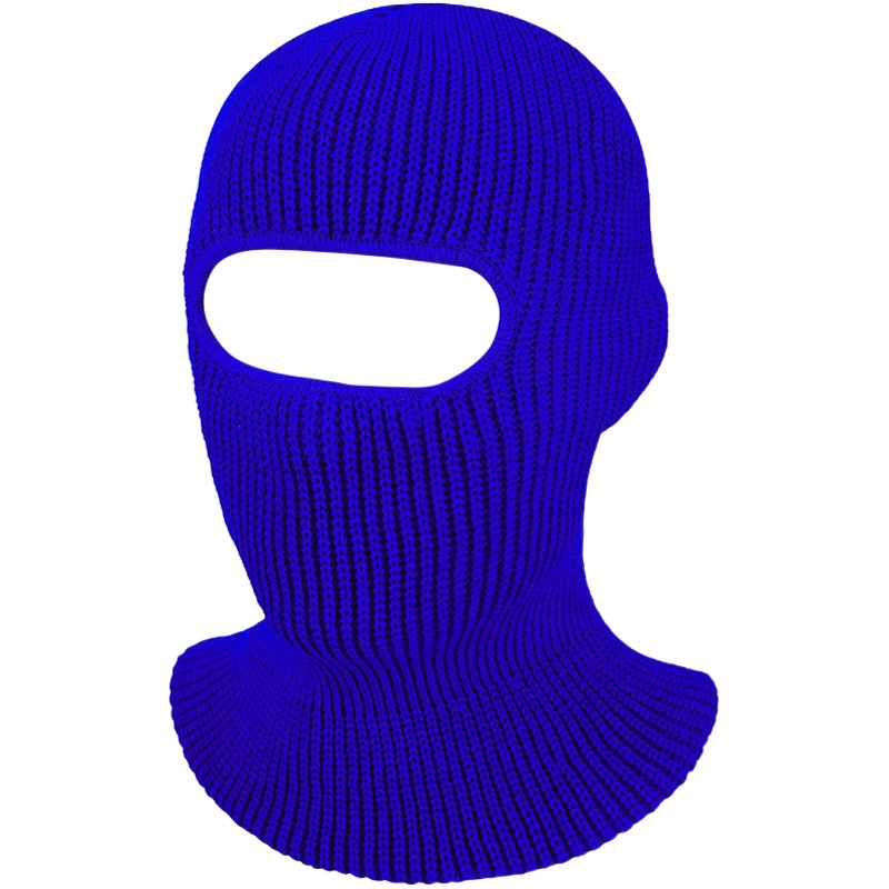 Cross-Border Ski Warm Single-Hole Hat Skimask Cycling Woolen Hat for Men and Women One-Piece Drop Shipping Casual and Versatile