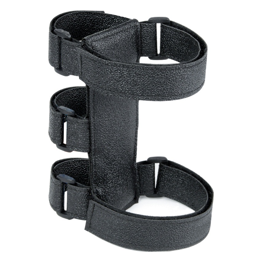 Bluetooth Speaker Strap for Bicycle Water Bottle Holder, Golf Cart, Outdoor Small Speaker, Leather, Non-Slip, Shock-Absorbing