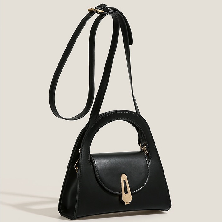 Picture of 2025 New Pu Accessible Luxury Pure Color Handbag Niche Versatile Crossbody Bag Women's High-End Shoulder Bag Wholesale