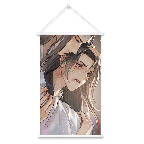 Picture of Shenzhen factory God blessing hanging painting wholesale comic exhibition peripheral scroll painting spray painting secondary yuan Anime Poster