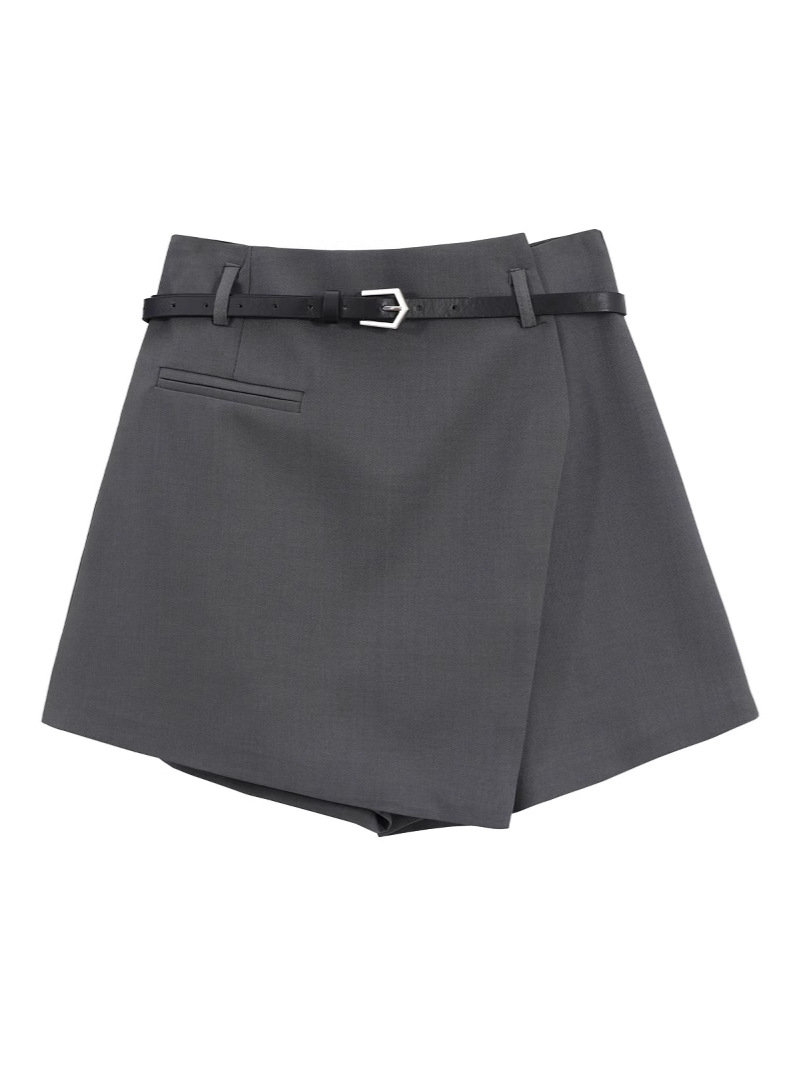 Suit Pants Skirt for Women High-End 2025 Spring and Summer New High-Waist Elegant Slim Versatile Casual Skirt Culottes