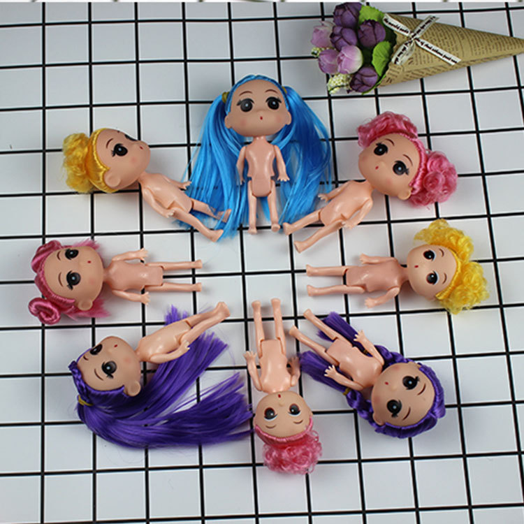 Picture of Confused Doll Handmade DIY Making Accessories Puppet Bracket 9cm High Oval Puppet Bracket Toy
