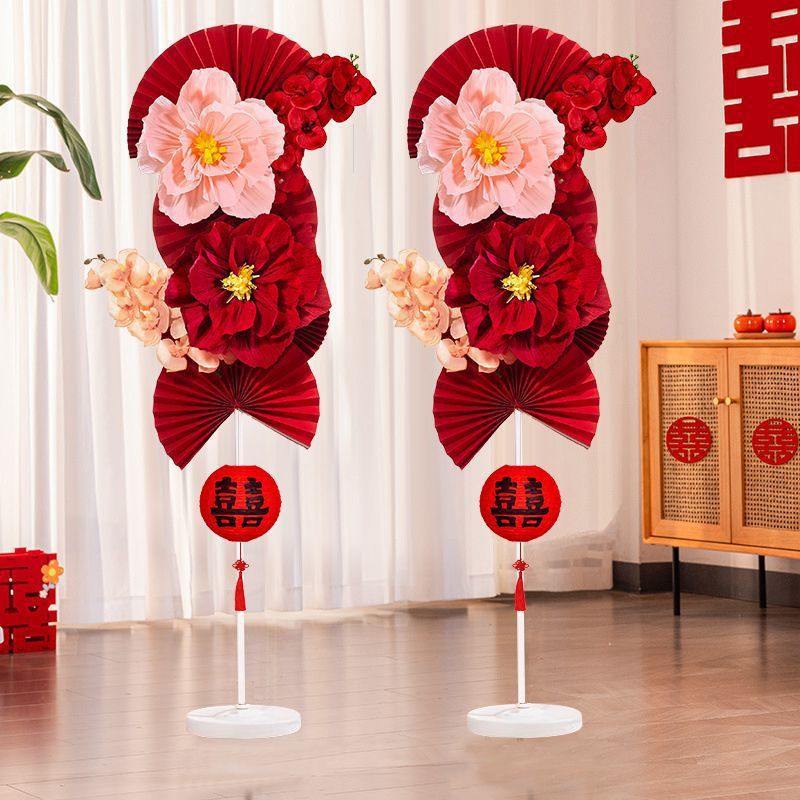Wedding Column Wedding Room Decoration Set Wedding Room New House Decoration Scene Wedding Supplies Collection Engagement