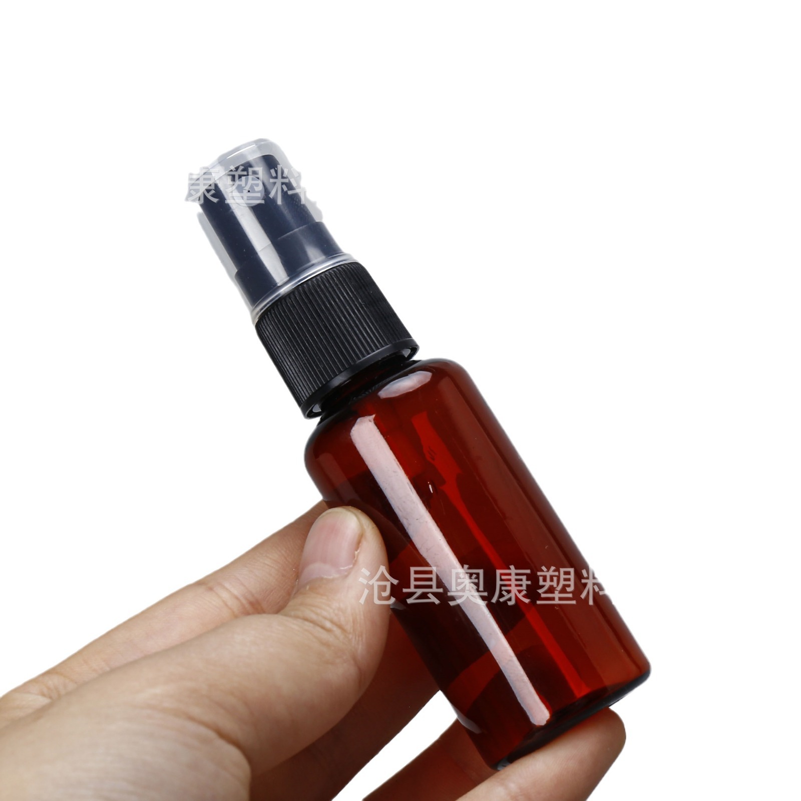 Picture of 30ml ml Transparent Small Spray Pot Cosmetic Perfume Spray Bottle Plastic Sample Travel Pack Portable Bottles