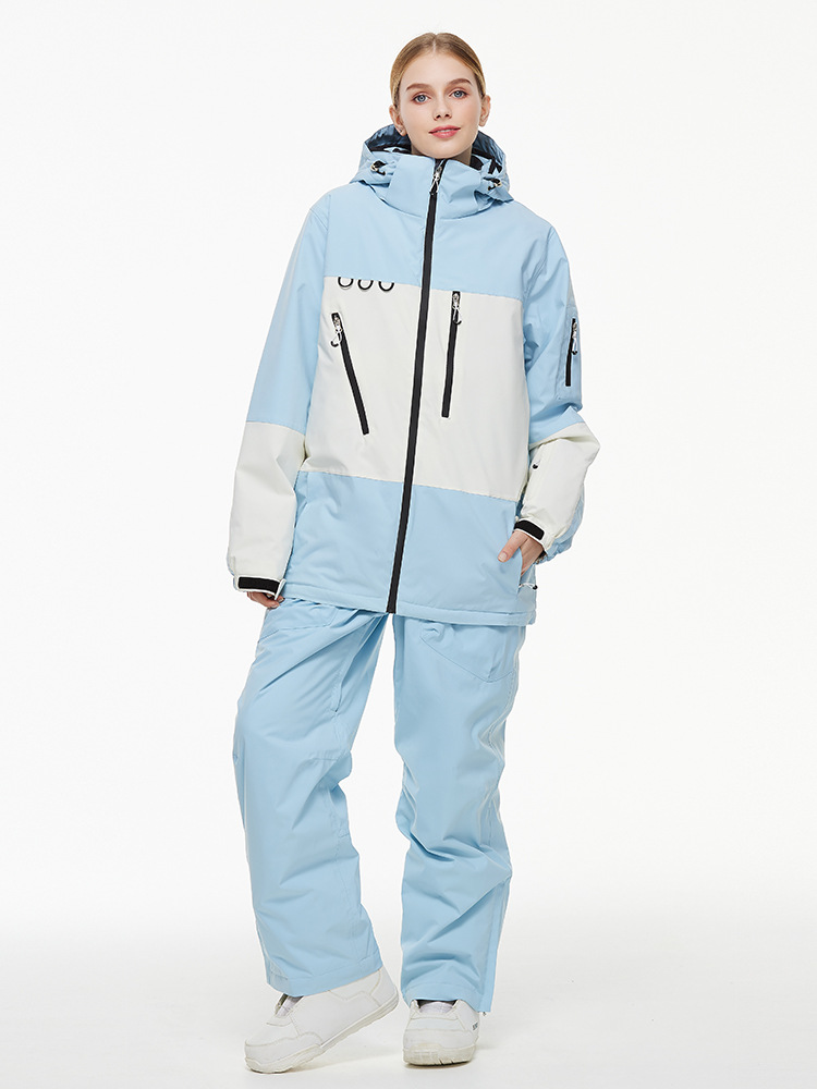 Ski Suit suit Men's and Women's 24-25 Snow Season Outdoor Waterproof Snowboard Double-board Ski Suit Cross-border New Arrival