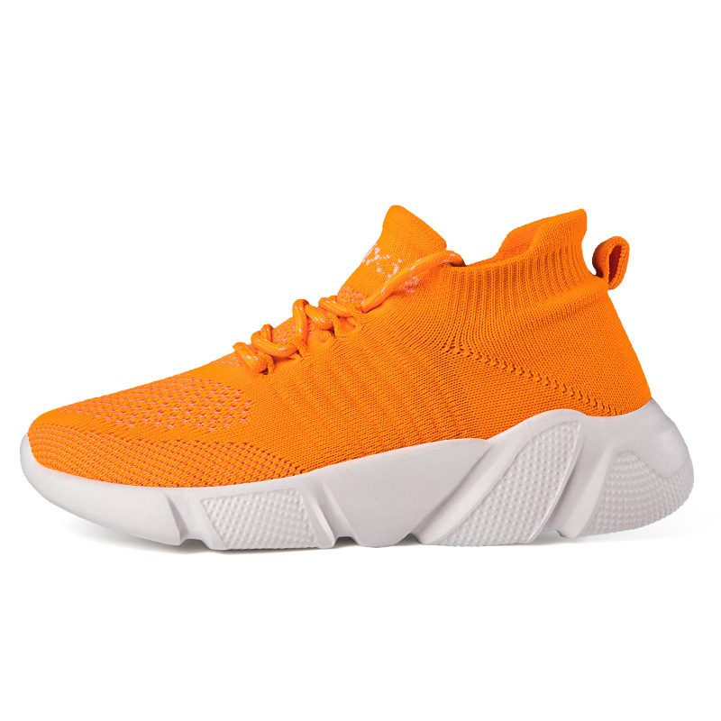 Picture of Cross-border sneaker shoes for men and women spring and autumn breathable fly woven elastic socks shoes knitted soft bottom socks running shoes