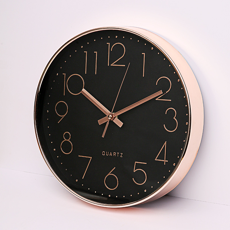 Attractive Internet Celebrity Wall Clock Nordic Creative Living Room Classroom Silent Home Clock Modern Simple Punch-Free Minimalist