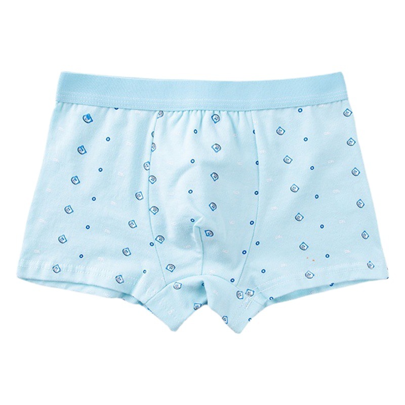Boys' Underwear Boxer Cotton Children's Boxer Triangle Shorts All-Boys' Baby Cotton Underpants Big Children Children 5 Years Old