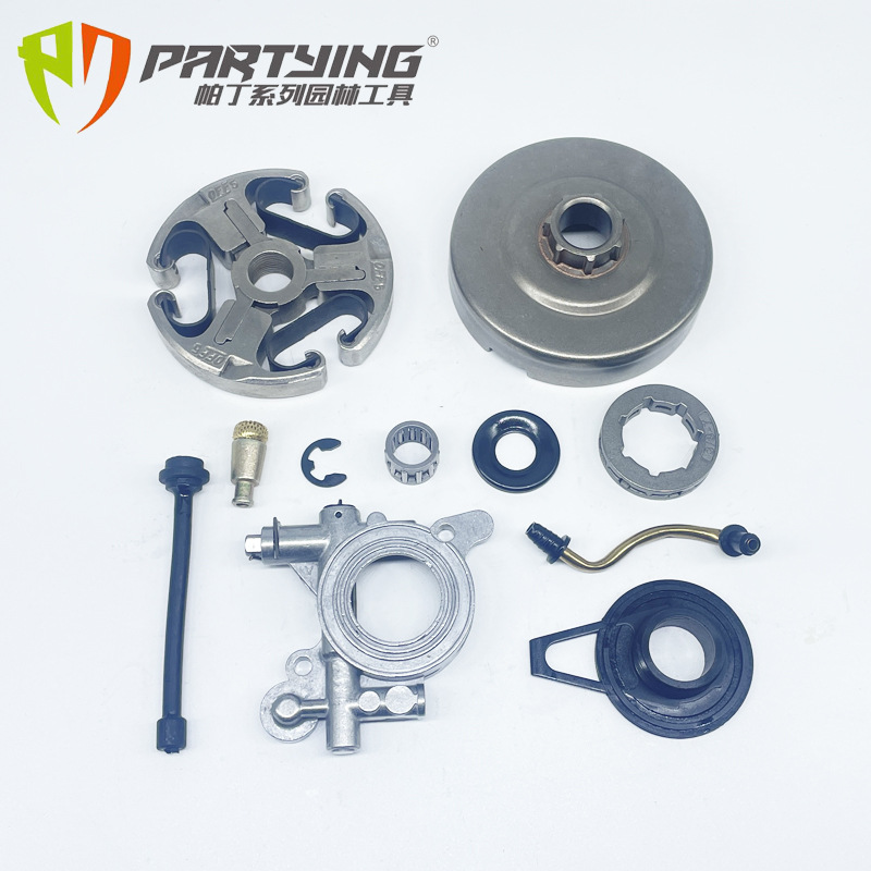 Cross-border preferred chain saw clutch HUS365 passive disc kit HUS372 sprocket throw block 372XP