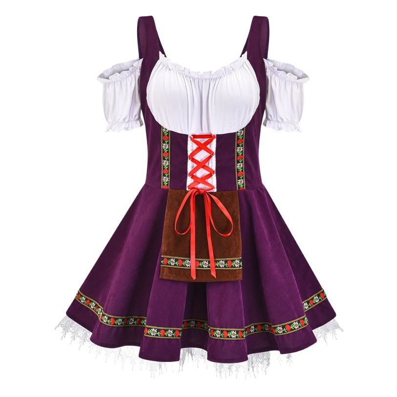 Beer festival clothing ethnic style dress beer clothing banquet activity maid sexy suit dirndl
