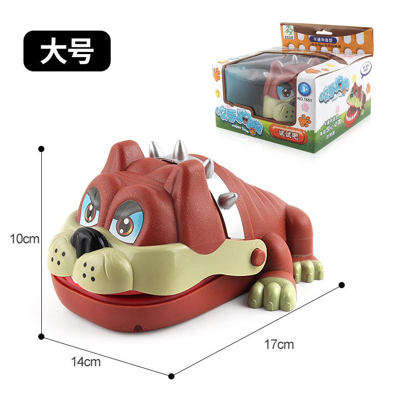 Picture of Cross-border export children bite hand trick toys variety of spoof decompression shark crocodile dog bite hand biting toys