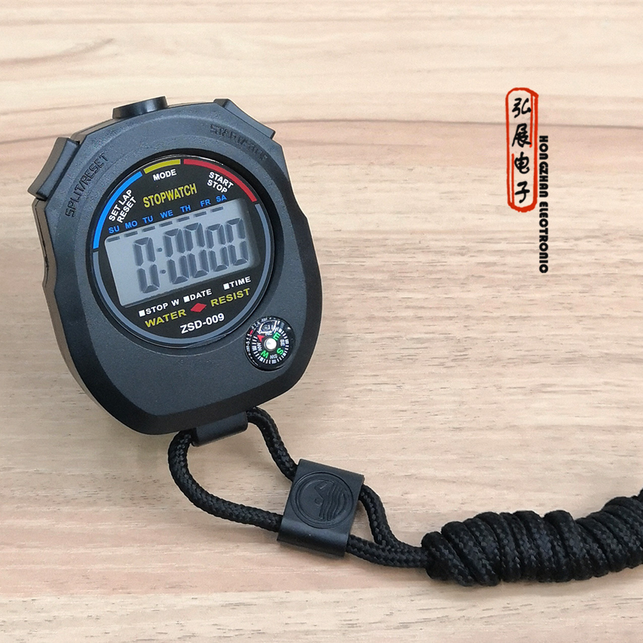 Picture of Stopwatch Timer 0.45kg Multi-Function Outdoor Fitness Digital Stopwatch Timer Competition Track and Field Stopwatch