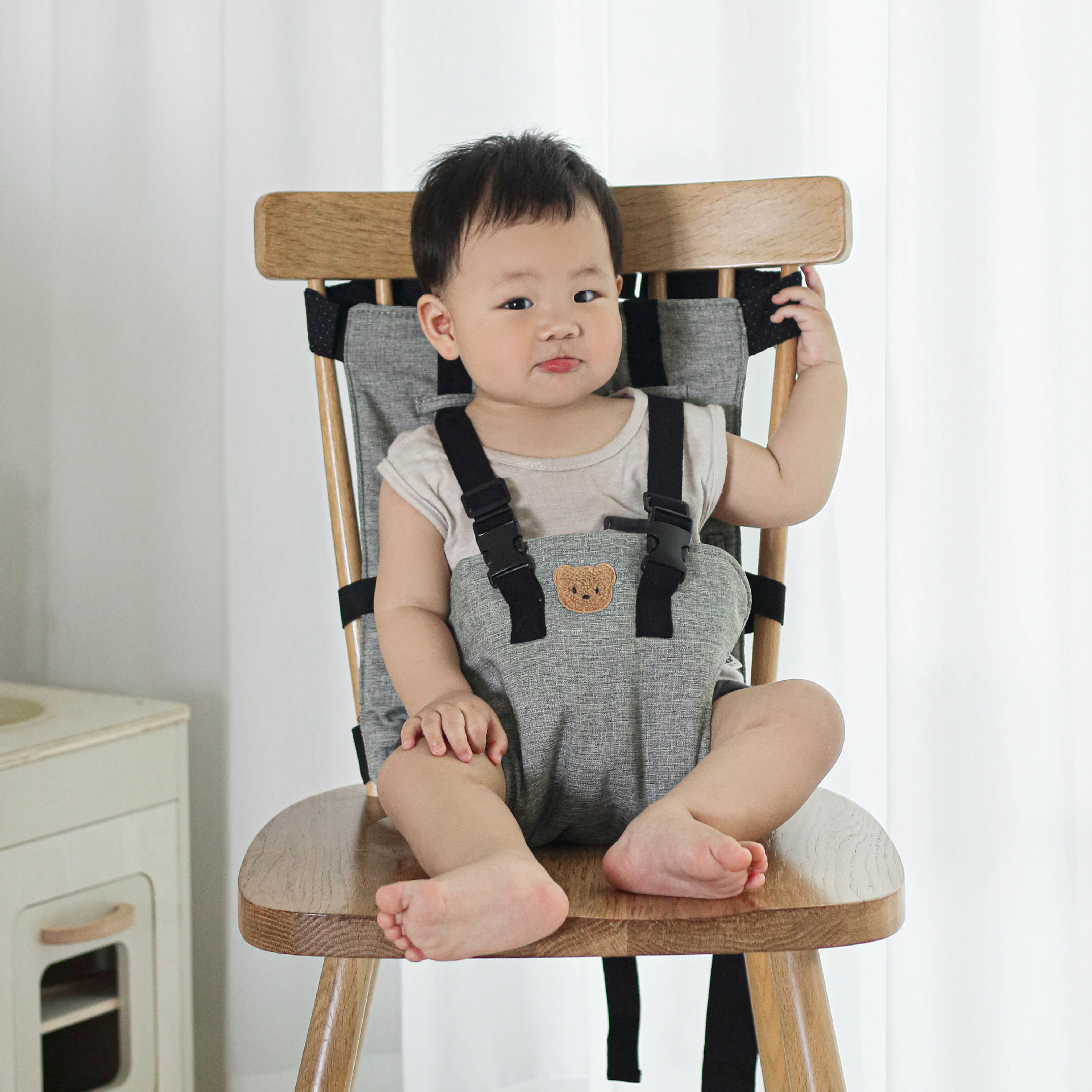 Picture of Cross-border hot sale baby chair fixed belt baby eating and dining fixed belt portable waist protection seat belt