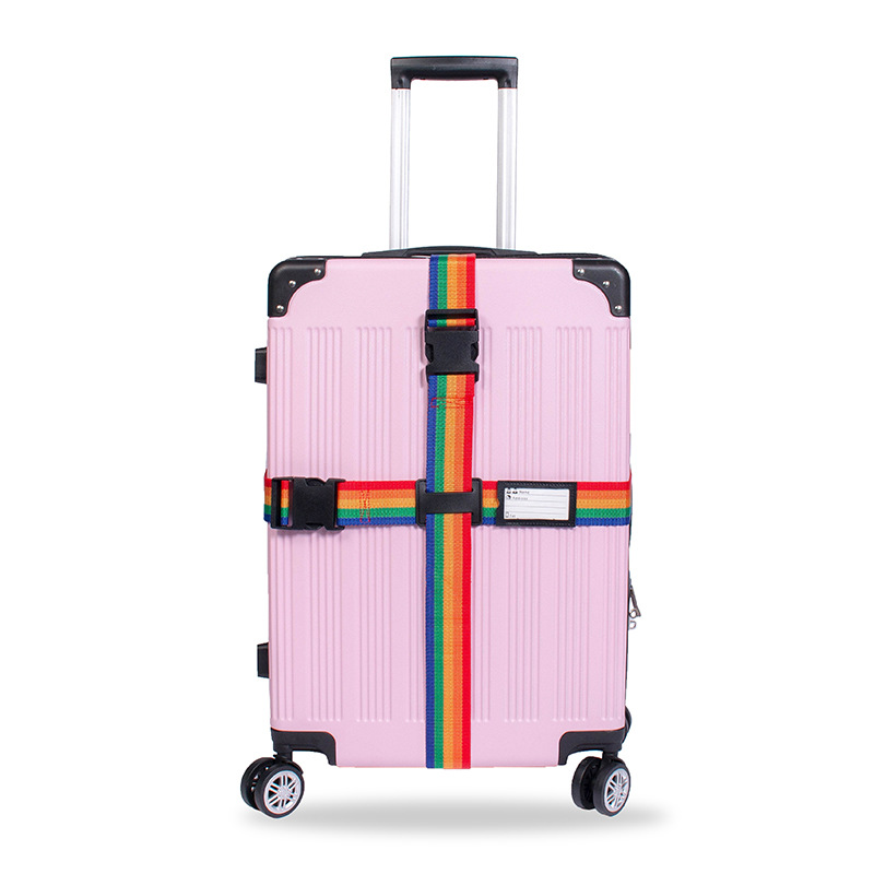 In stock BD013 suitcase cross strap practical thickened polypropylene fiber strap luggage cross strap