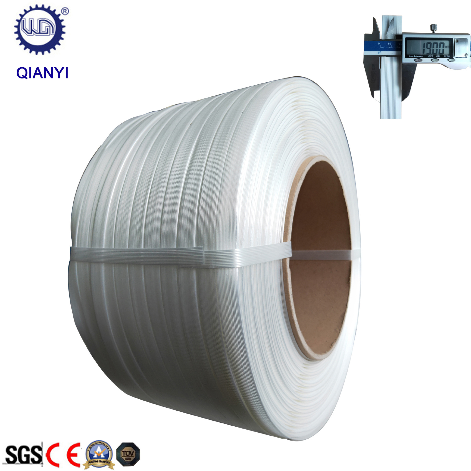 Picture of Factory wholesale fiber packing belt super strong tension packing belt packaging bandwidth 13 16 19 25 32mm