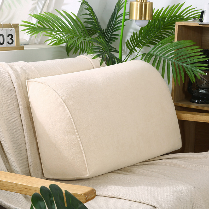 Picture of Living Room Single Double Triple Combo Imperial Concubine Sofa Cushion Hard Sponge Large Backrest Triangular Cushion Removable and Washable
