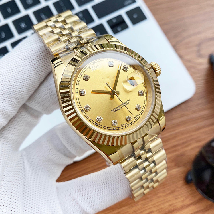 Factory Outlet high quality Watch Men's Log Mechanical Watch Men's Diamond Surface Automatic Mechanical Watch Danny Road Watch