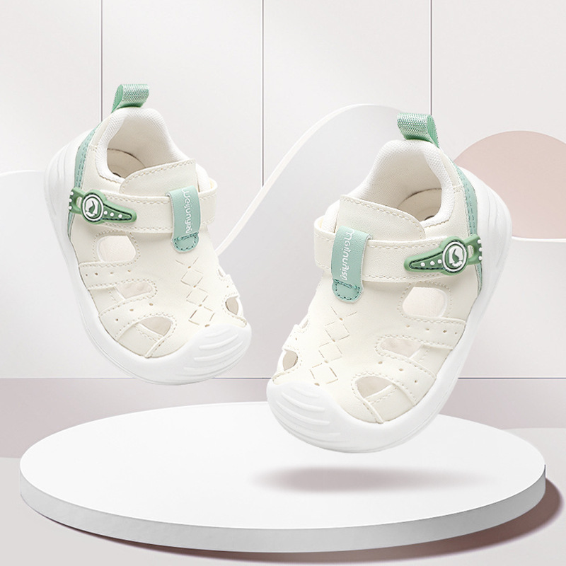 2024 New Summer Baby Sandals Baotou Toddler Shoes for Boys and Girls Baby Shoes Non-Slip Soft Sole Functional Shoes for Children