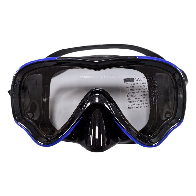 Diving glasses full dry tempered glass anti-fog silicone snorkeling mask adult diving goggles swimming goggles