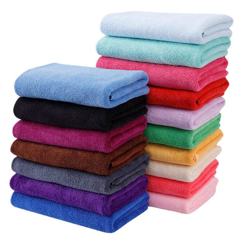 Car Wash Towel 300g Gas Station Gift Housekeeping Cleaning Rag Towel Absorbent Square Towel Car Wipe Towel with Logo