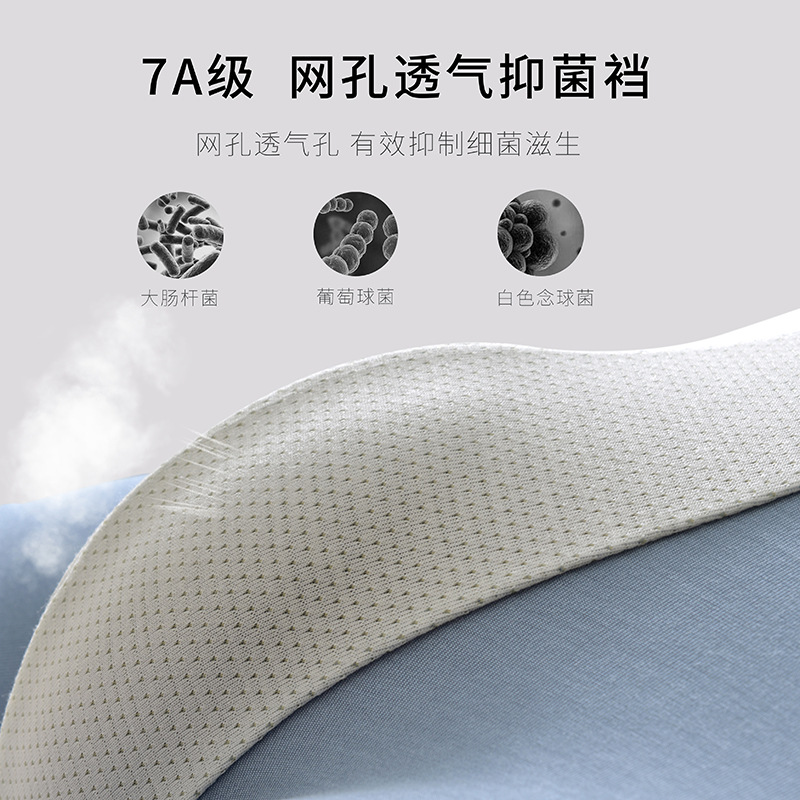 Picture of 60-Count Lenzing Modal Underwear Men's Breathable 10A Antibacterial Mid-Waist Boys' Boxer Shorts Wholesale Customization