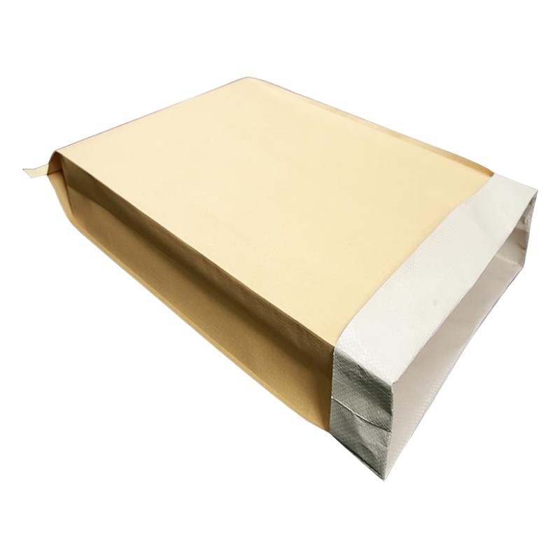 Moisture-Proof Kraft Paper Woven Bag, Paper-Plastic Bag, Cat Litter Logistics Express Packaging Bag, Paper-Plastic Composite Bag with Printed Logo