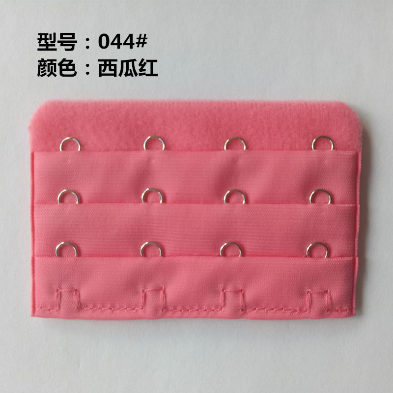 Picture of Three-row four-button stainless steel underwear back buckle three-row four-button Bra extension buckle unpackaged Bra extension buckle
