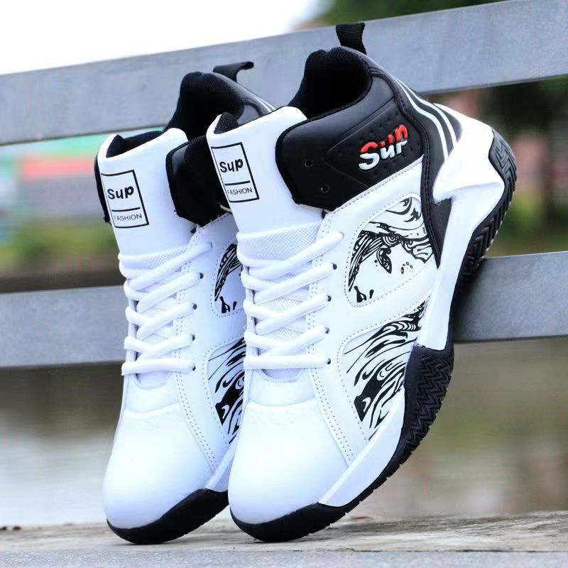 Picture of Basketball Shoes 2025 Cross-border New Amazon Student Shoes Fashion Comfortable sneaker Men's National Fashion Cool Street Shoes