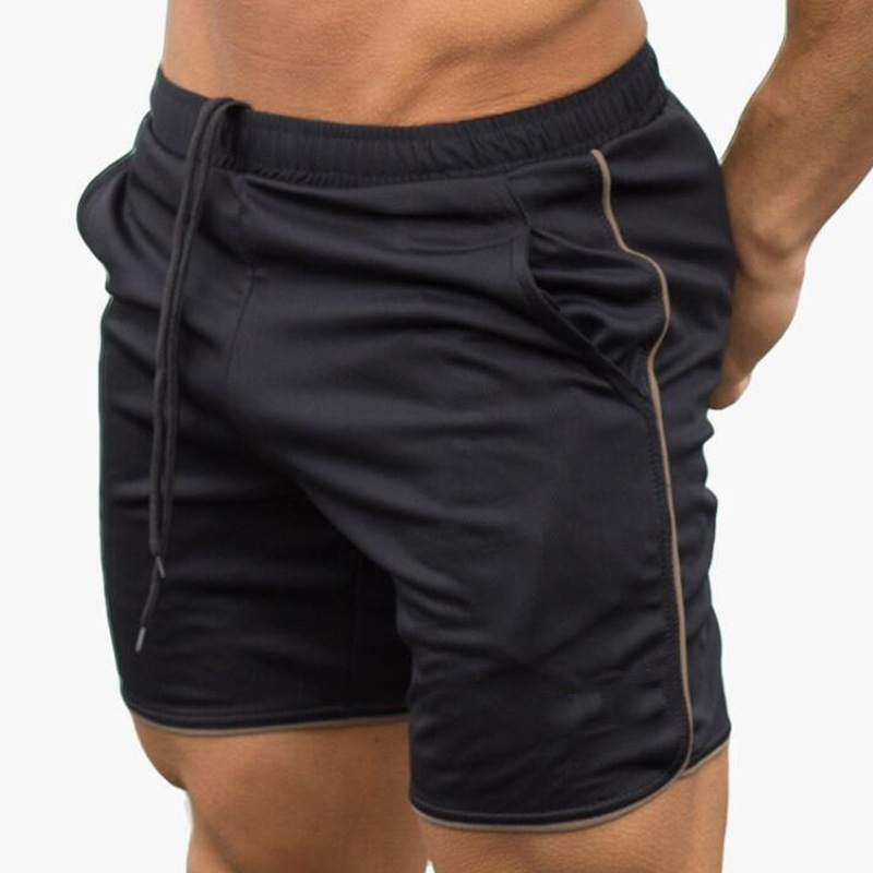 Picture of New Mesh Breathable Fitness Muscle Casual Sports Shorts Running Quick-drying Pants Summer Thin Training Beach Pants