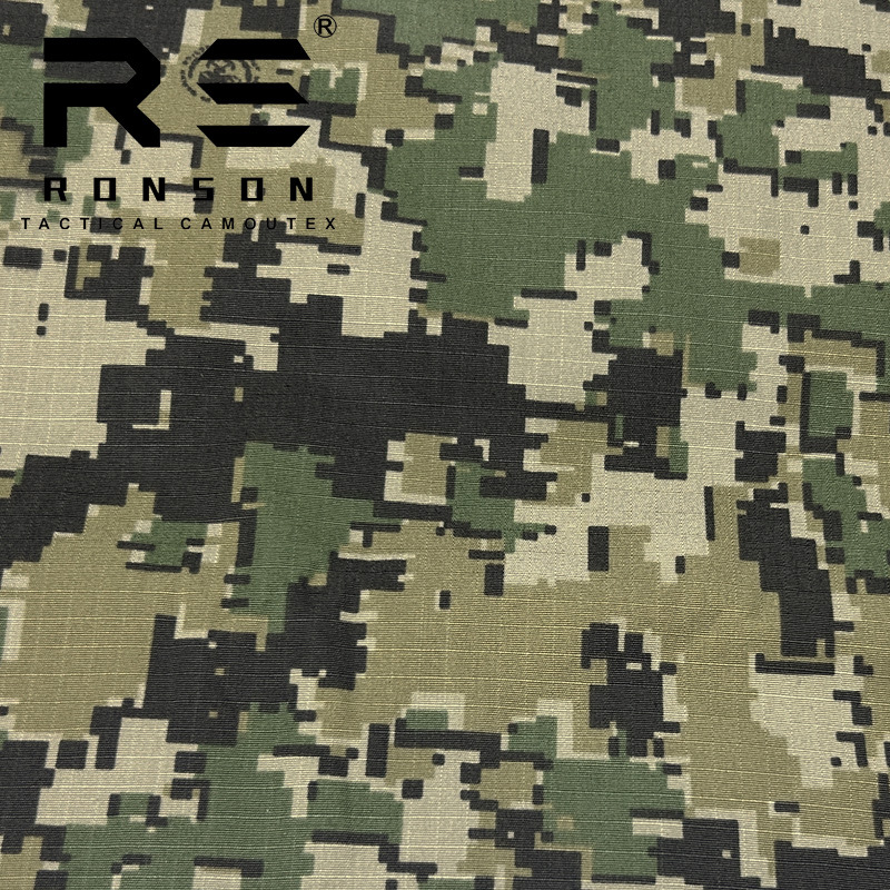 Picture of FLECTARN SNOW snow spot camouflage cloth cotton plaid tactical outdoor fashion clothing fabric