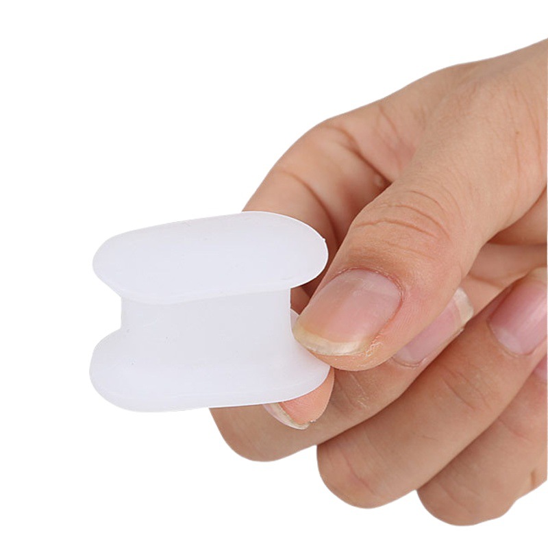 H-Shaped Toe Separator Bunion Corrector Toe Overlap Separator Foot Clip Breathable and Comfortable