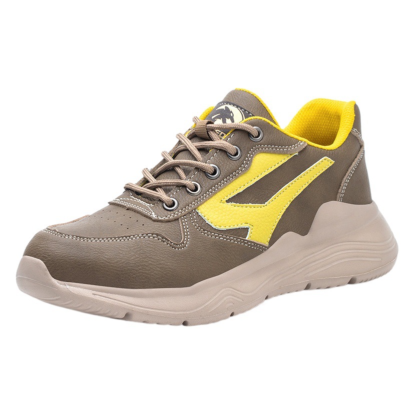 Versatile New Waterproof Lightweight Safety Shoes for Men, Comfortable Construction Site Work Shoes, Winter Soft-Soled Labor Protection Shoes