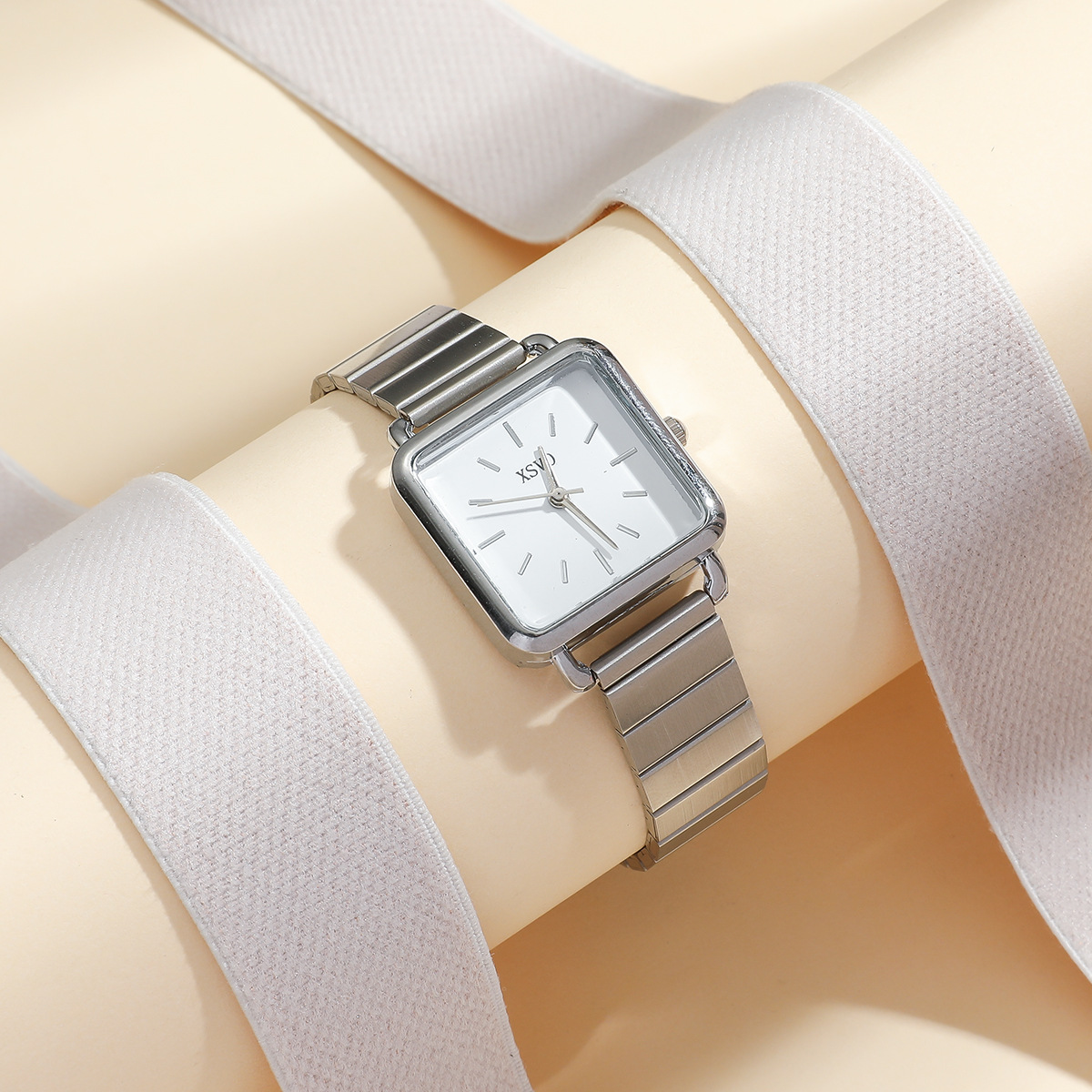 Picture of Internet Celebrity Ins Literary Retro Small Fresh Japanese and Korean Style Square Plate Versatile Simple Elegant Student Watch Women's Watch