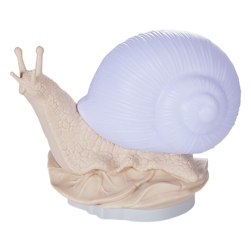 Bedroom advanced sense LED atmosphere lamp USB plug-in creative snail atmosphere lamp night light children's toys wholesale