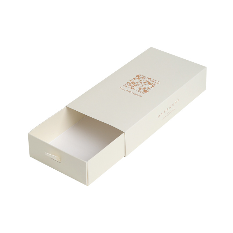 Picture of in stock drawer carton kraft paper underwear packaging folding color box drawbox socks gift packaging box custom