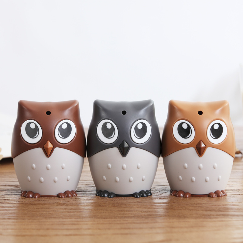 Picture of Self-Designed Home Daily Use Cartoon Push-Type Toothpick Bottle Automatic Owl Toothpick Holder Cross-Border Labeling Delivery