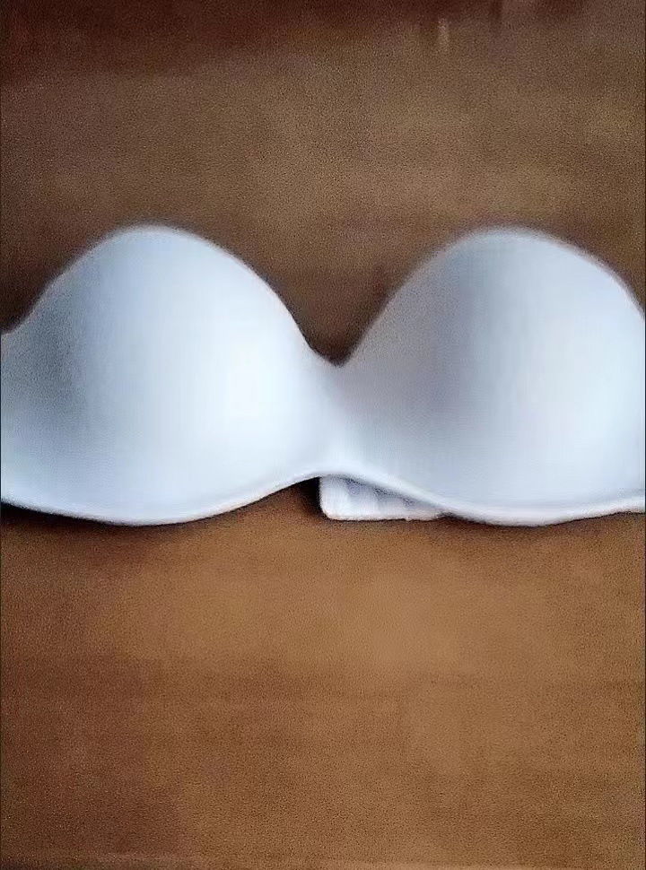 Picture of Cross-Border Popular Strapless Half-Cup Seamless Sexy Push-Up Bra One-Piece Invisible Wedding Dress Off-Shoulder Bra for Women