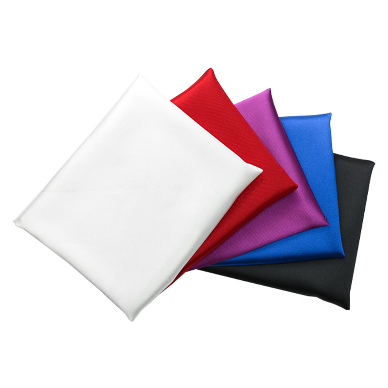Picture of Thickened Stretch Satin Imitation Silk Fabric Polyester Ammonia Satin Cheongsam Wedding Dress Practice Clothes Fashion Fabric Multicolor Wholesale