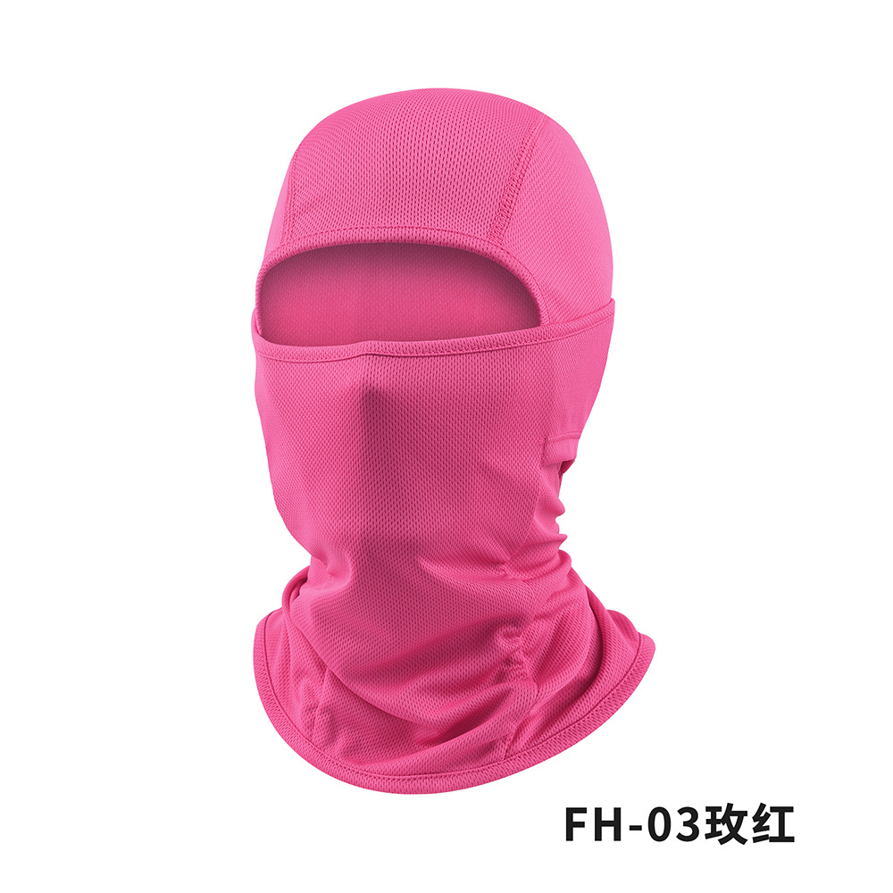 Picture of Cross-Border Quick-Drying Breathable Outdoor Sports Hood Neck Protector Cycling Mask Balaclava Flying Tiger Hat Pullover Hat