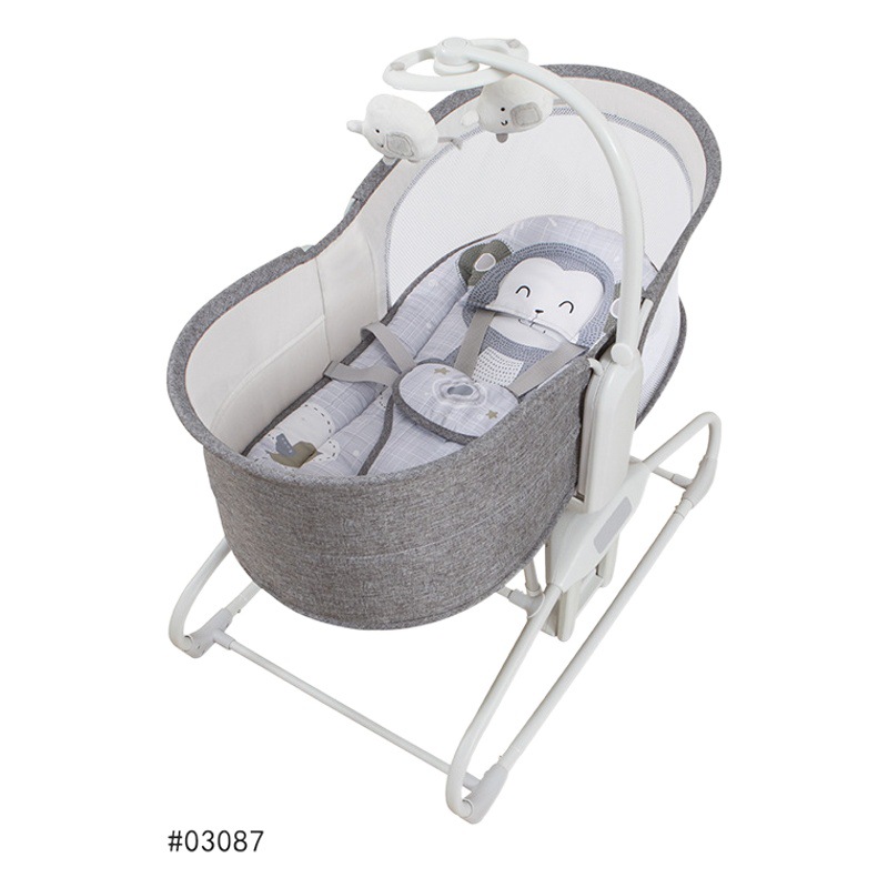 Picture of Mastela Baby Shaker electric vibration comfort Shaker 360 degree multi-function bed bed newborn baby bed
