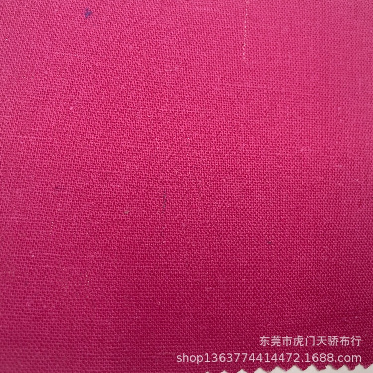 In stock supply woven linen rayon blended fabric 193g LC10 linen viscose bamboo linen cotton fabric
