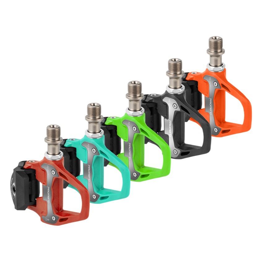 PROMEND bicycle pedal road self-locking nylon locking pedal SPD lightweight pedal riding equipment