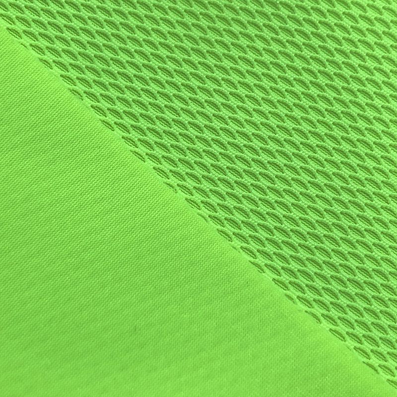 Picture of Niche Fashion messenger bag thick diamond elastic mesh composite Lycra cloth three-in-one elastic composite fabric