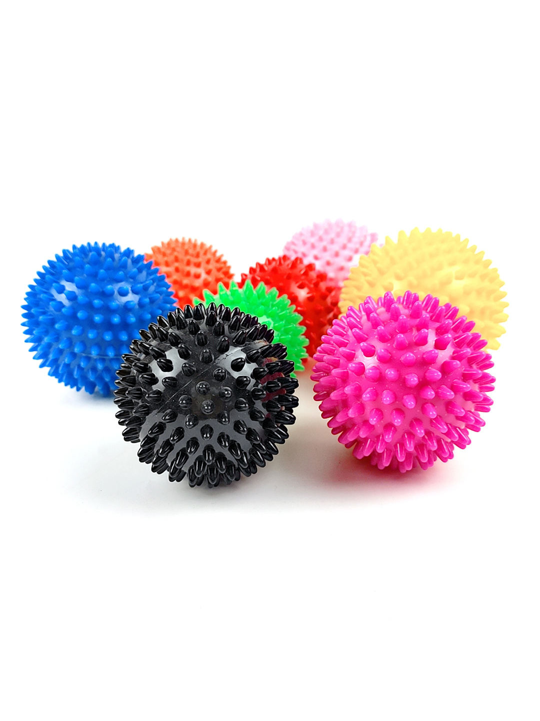 Picture of Yoga hedgehog ball plantar muscle fascia ball PVC massage ball muscle relaxation acupoint massage pricking ball fitness ball