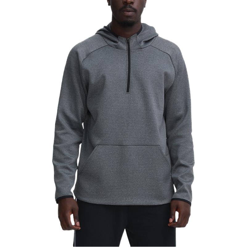Picture of Sports Sweatshirt Men's Coat Outdoor Running Training Quick-drying Fitness Sweatshirt Hooded Loose plus size