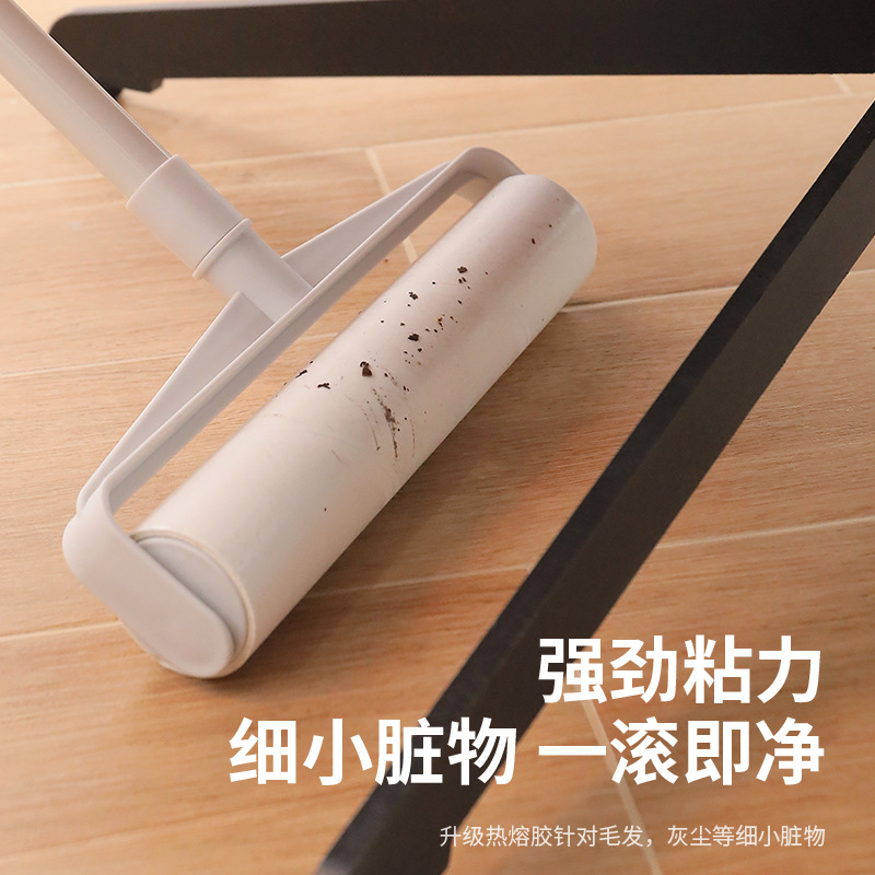 Picture of Hair Stick Roller Long Pole Telescopic Hair Stick Brush Clothing Roller Brush Hair Stick Remover Tear-Off Paper Mop Dust Removal Roller